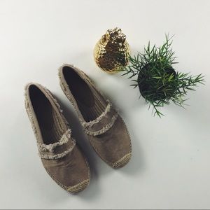 Joie Vivienne Fringe Espadrille Slip On Flats